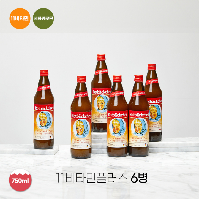 로트벡쉔 11비타민플러스 6병